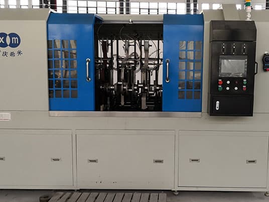 汽車(chē)曲軸三支臂砂帶拋光機(jī)